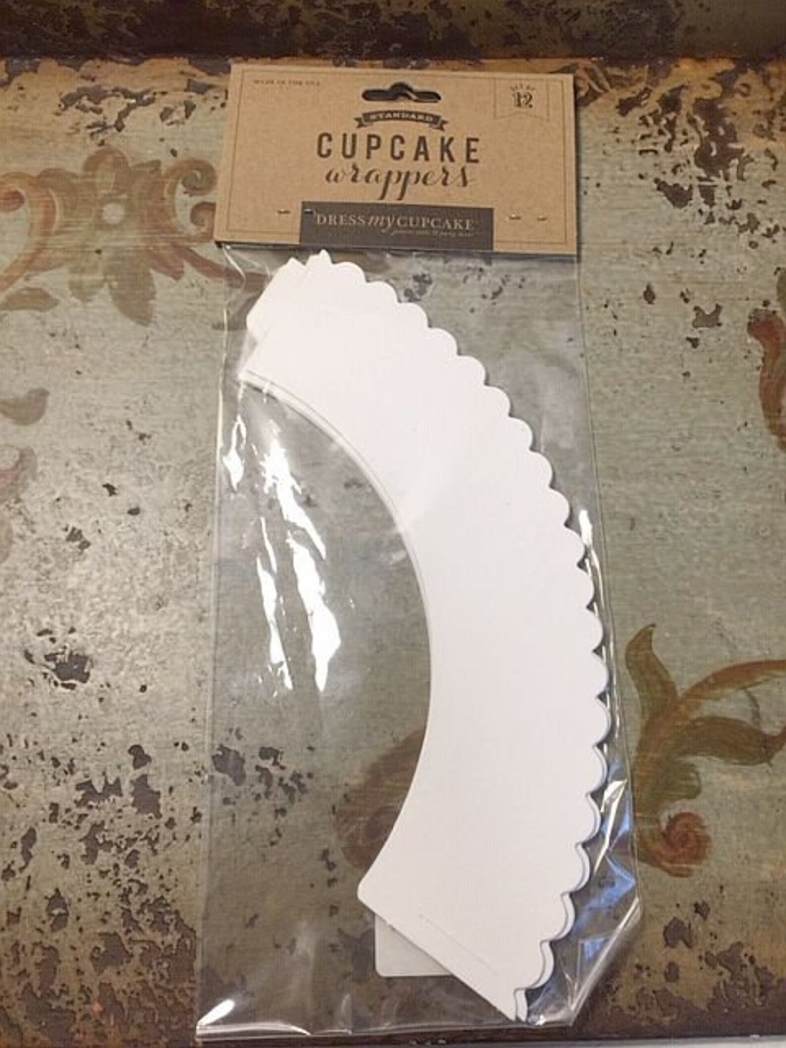 2 Packs Dress My Cupcake Wrappers WHITE Made in USA Etsy