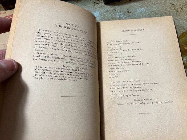 Early Antique Shakespeare Julius Caesar Merchant of Venice Winter's Tale PB Books French Paris Librairie A. Hatier Les Classiques Pour Tous image 9