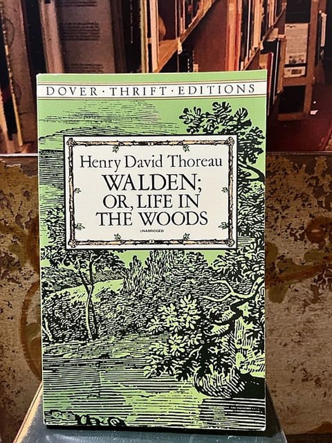 1995 WALDEN Henry David Thoreau PB Book Dover Etsy