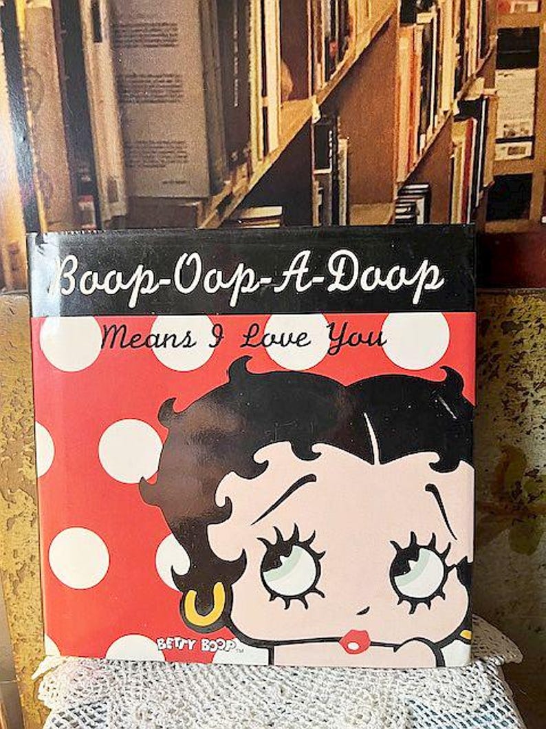 Betty Boop Boop Oop A Doop Means I Love You HB W/dj Book 2003 - Etsy