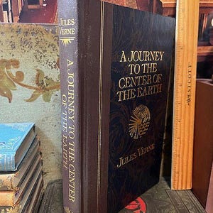 1992 A Journey to the Center of the Earth Jules Verne Hb Book Nice ! Lars Hokanson Illustrator