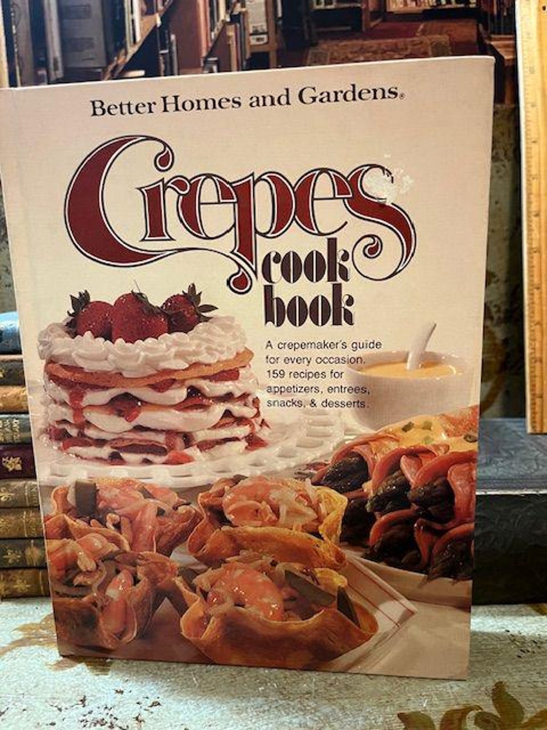 1982 Vintage Better Homes and Gardens Crepes Cook Book HB Book - Etsy