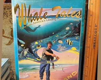 1995 Whale Tales Marine Life Artist Wyland Vintage  HB w/dj Book