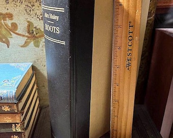 1976 ROOTS by Alex Haley Vintage Thick HB Book Doubleday