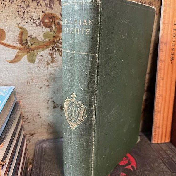 Arabian Nights hb Antique Book Illustrated Montgomery Ward & Co Early Copy
