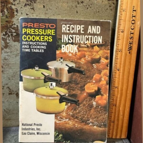 Presto Vintage Pressure Cooker Etsy