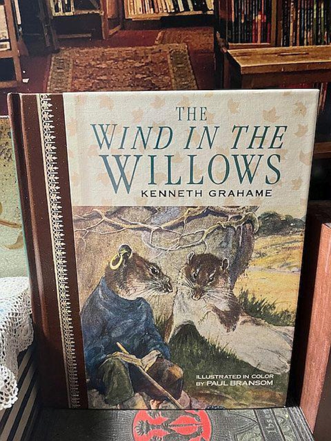 1987 the Wind in the Willows Kenneth Grahame HB Vintage Book Paul ...