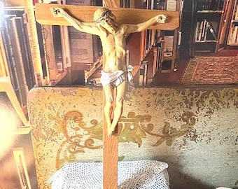 FONTANINI Corpus Cross Jesus Italy Figure
