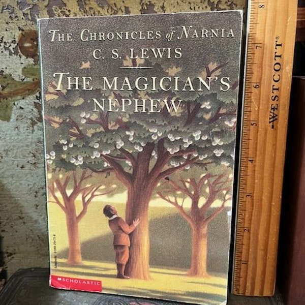 Vintage 1995 The Magician's Nephew Chronicles of Narnia C. S. Lewis pb Book H2