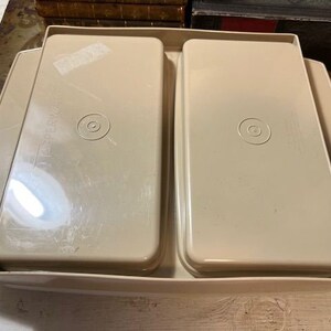 Vintage TUPPERWARE Keeper Food Storage Container With Lid 723-1 - Etsy