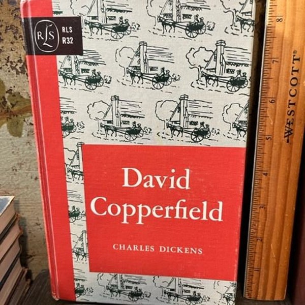 1965 Vintage David Copperfield by Charles Dickens HB Book Classic Classics