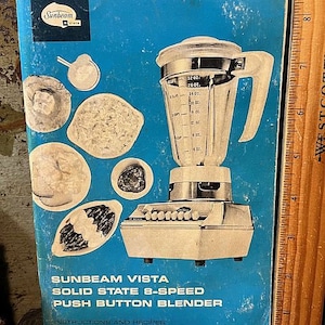 Vintage Sunbeam blender ヴィンテージ　ブレンダー Vintage Sunbeam blender ヴィンテージ ブレンダー Vintage Sunbeam