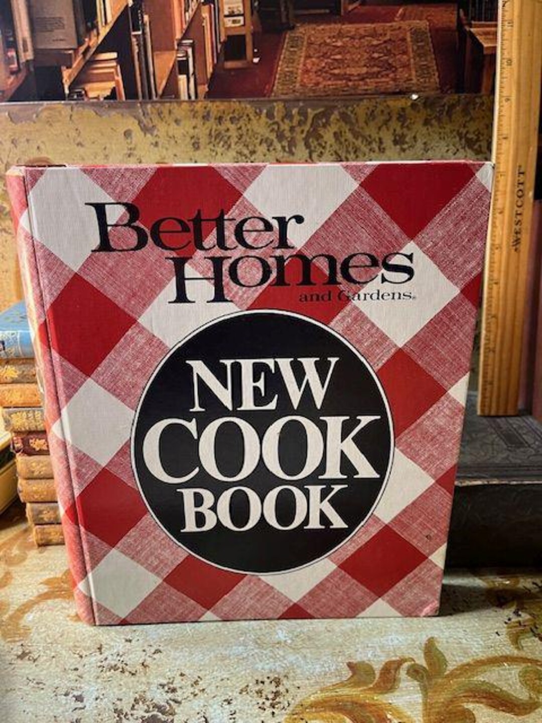 1982 Vintage Better Homes and Gardens New Cook Book Red Checked ...