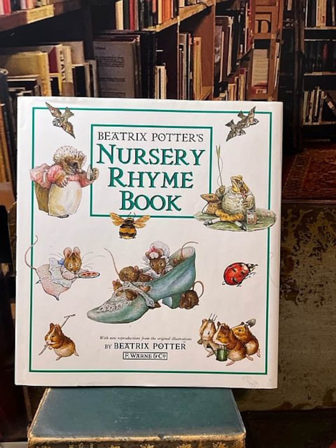 1995 Beatrix Potter's NURSERY RHYME Book HB Childrens Book Etsy