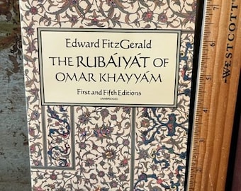 1990 The Rubaiyat of Omar Khayyam Edward FitzGerald Vintage Dover Thrift Editions PB Book Poetry