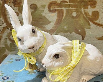 Boxed Villeroy & Boch Bunny Girl With Daffodil Villeroy Boch