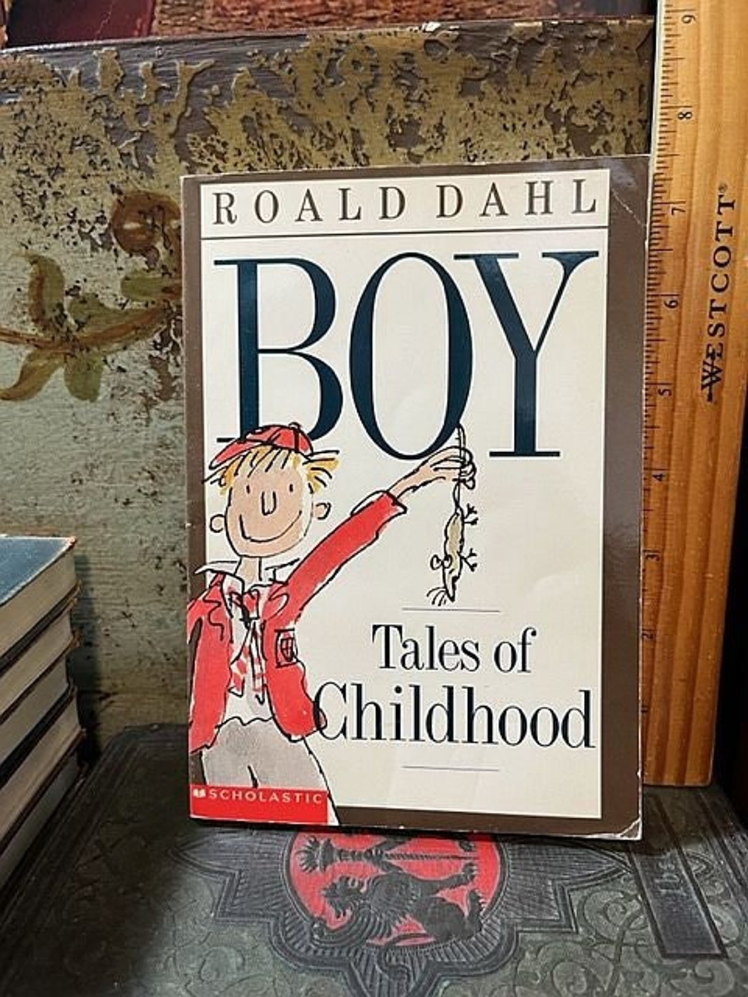 1998 Vintage Roald Dahl BOY Tales of Childhood PB Book Illustrated ...