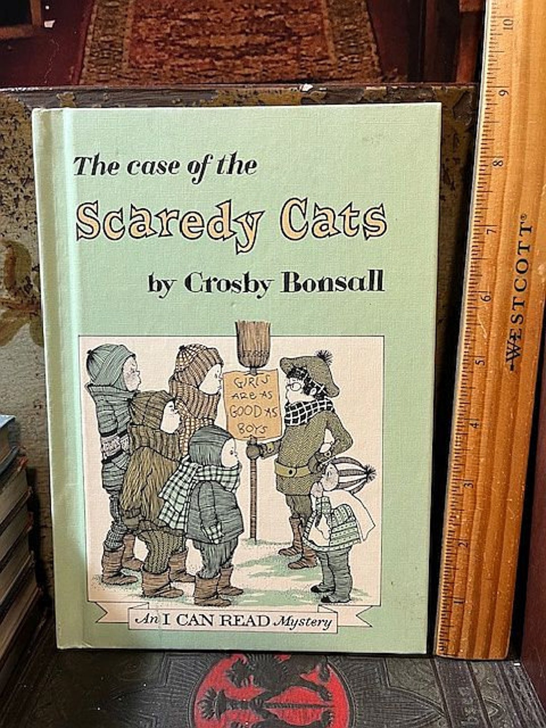 1971 the Case of the Scaredy Cats HB Childrens Book by Crosby Bonsall ...
