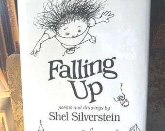 1996 Falling Up Shel Silverstein Childrens Book Hardback w/dj First Scholastic Printing
