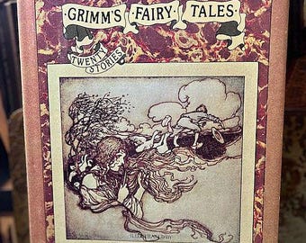 Grimm's Fairy Tales Twenty Stories 1973 ARTHUR RACKHAM  Illustrated in Color HB w/dj Book