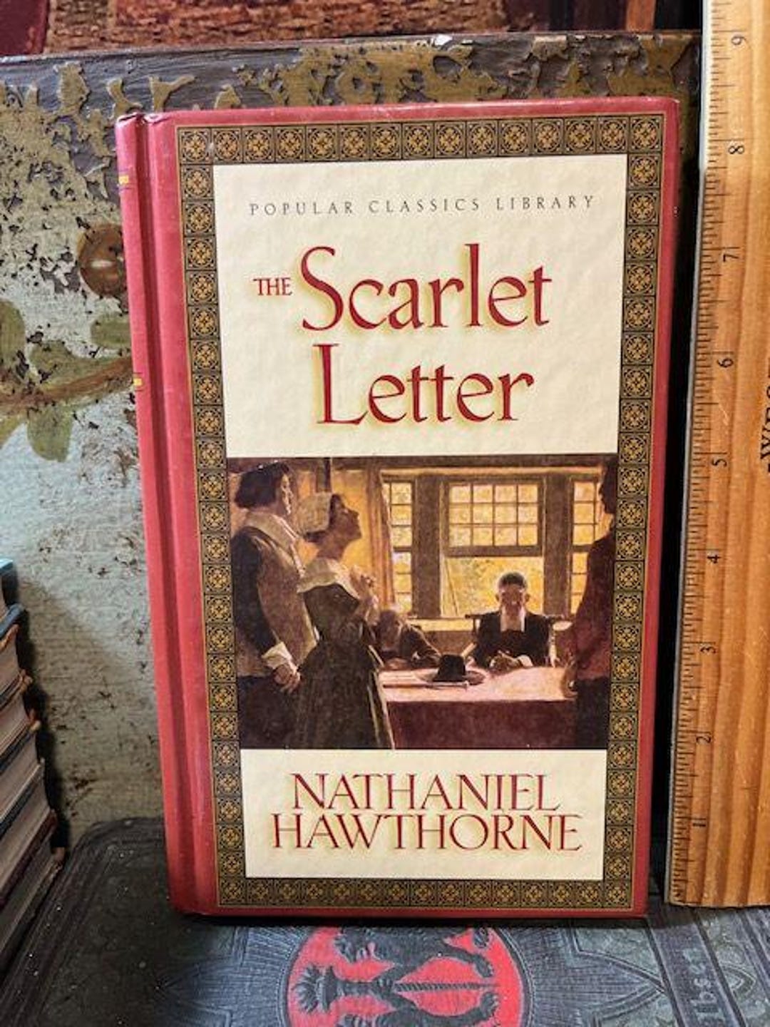 2001 the Scarlet Letter Hb Book Nathaniel Hawthorne Popular Classics ...