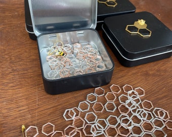 Sarabee's Honeycomb Stitch Markers