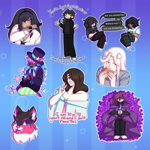 Assorted Original Character Stickers