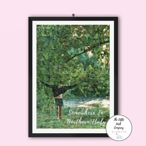 Call Me By Your Name Wall Print, CMBYN Wall Art, CMBYN Artwork, Elio Print, CMBYN Wall Hangings, Timothee Chalamet Artwork, Cmbyn Poster