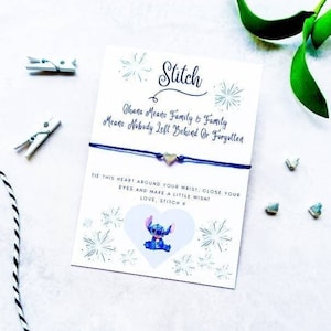 Stitch Wish-armband, Leo & Stitch-geïnspireerde bedelarmband, Walt Disney-armband, Perfect Stitch-cadeau, Leo and Stitch-sieraden