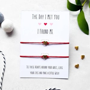 Couple Wish Bracelets, Valentines Day Gift Idea , Matching Couple Charm Bracelet, Partner Bracelets, Anniversary Gift, Soulmate Bracelets