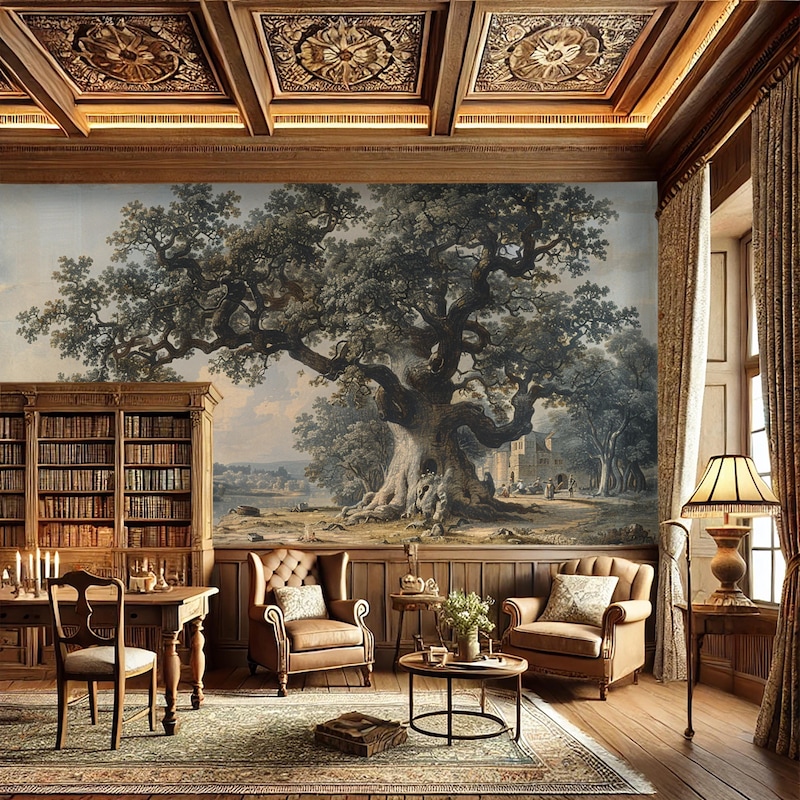 Landscape Mural Wallpaper - Etsy