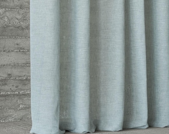 Semi-Transparent 19 Colors Curtain panel |Double Height 300cm - 118inches/ sold by the panel/by the meter