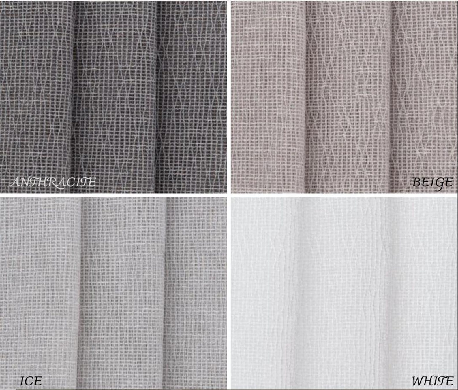 Transparent 4 Colors Curtain Panel |double Height 300cm - 118inches ...