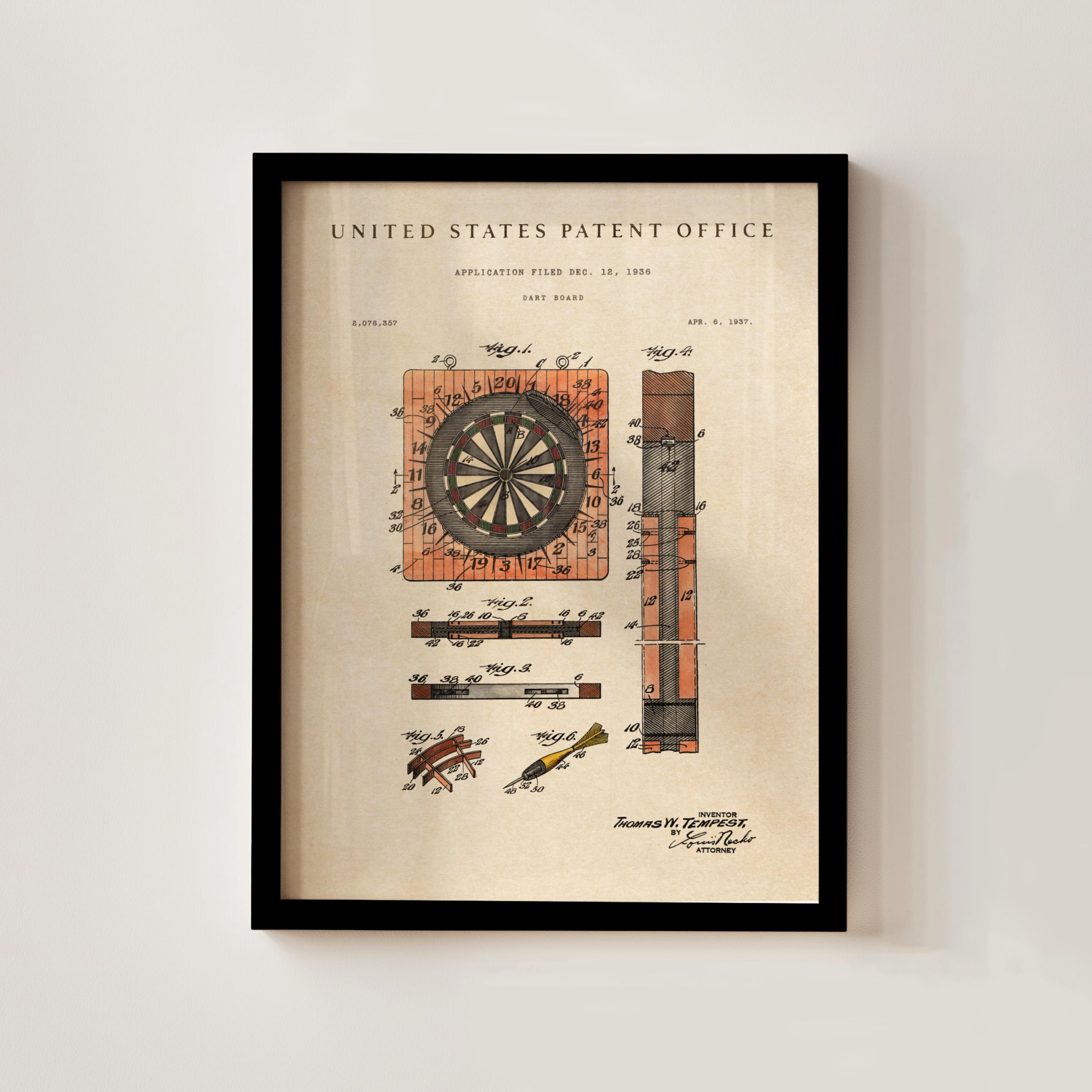 Vintage dart board - Etsy 日本