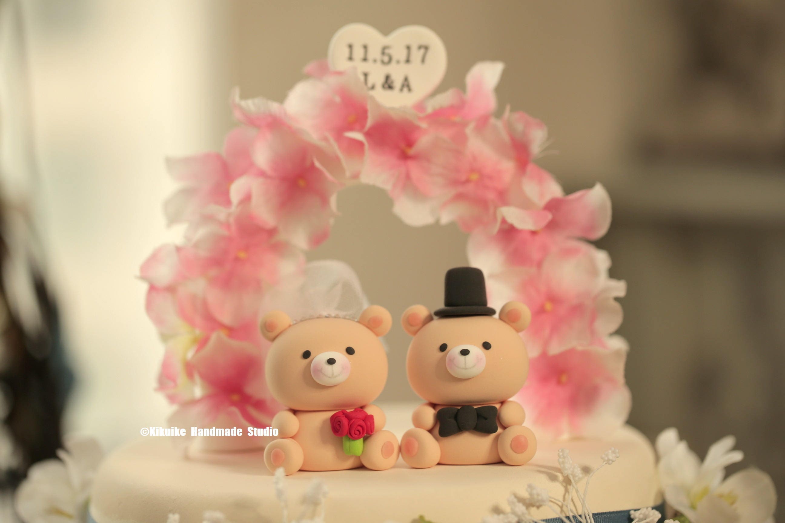 Bear Wedding Cake Topper909 Etsy