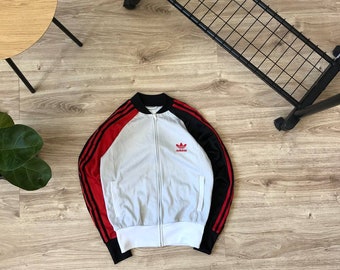 adidas gazelle silver green womens Adidas Originals Superstar Track Top Navy/Red – 80's Casual Classics main image 0