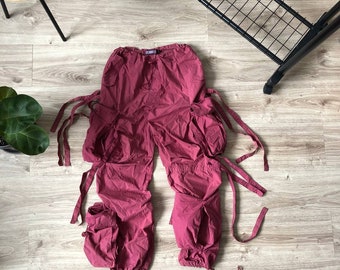 G.O.A Archive Parachute Cargo Zipper Skirt - Etsy