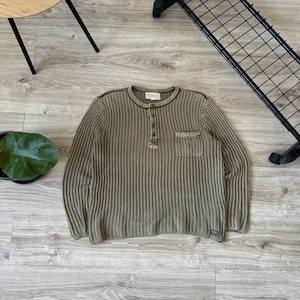 Vintage Y2K Denim And Supply Ralph Lauren Striped Sweater Men&#39;s Size S