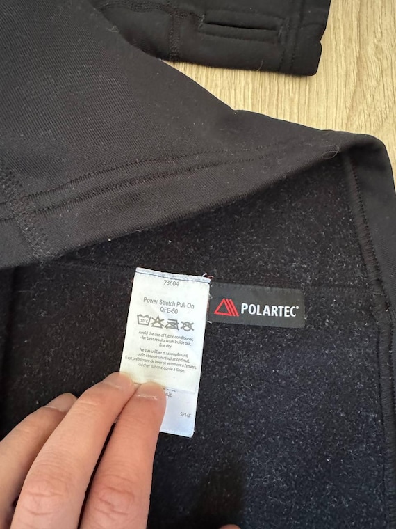 Vintage Rab Power Stretch Pull-on 1/4 Zip Fleece Sweatshirt Men's