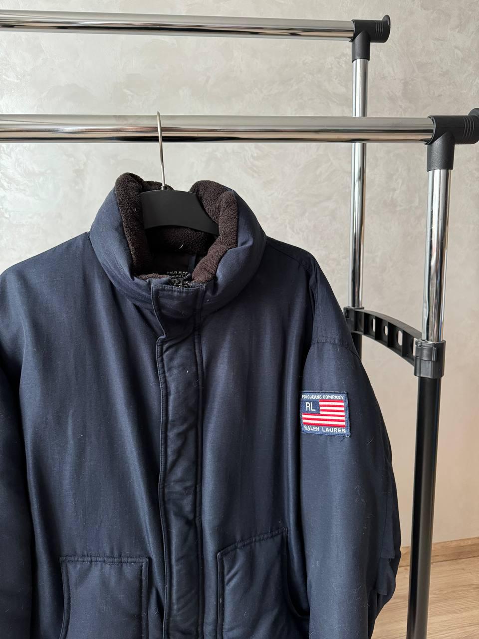 Vintage Polo Ralph Lauren Jeans Puffer Down Jacket Men's Size L