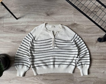 Maglione a righe Sezane da donna, taglia M