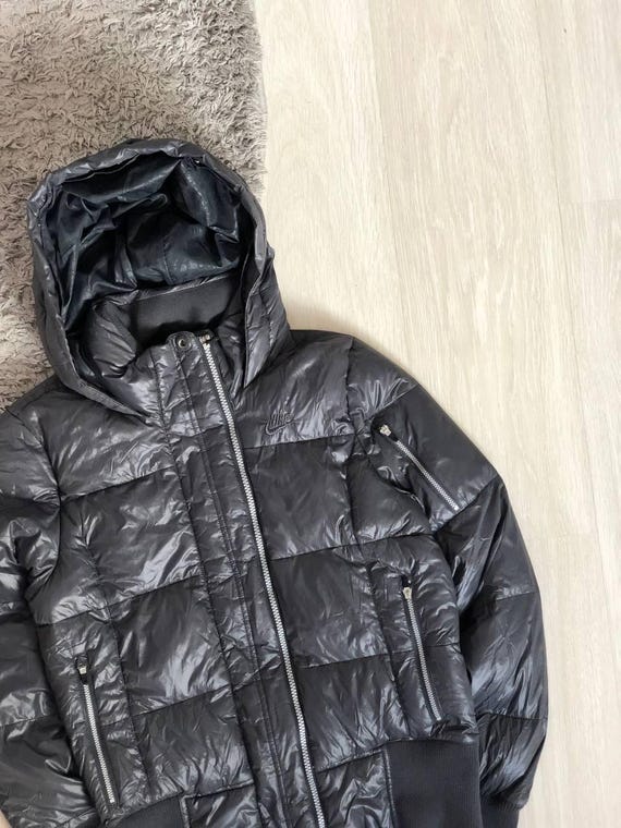 ジャケット・アウター 00s NIKE puffer jacket y2k archive Vintage Nike 00s y2k Puffer Parka Zipped Sportswear Long