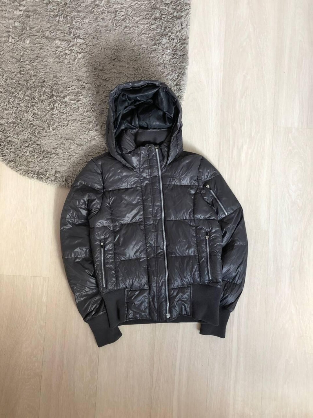 Vintage Nike Y2K Puffer Down Jacket Size M - Etsy
