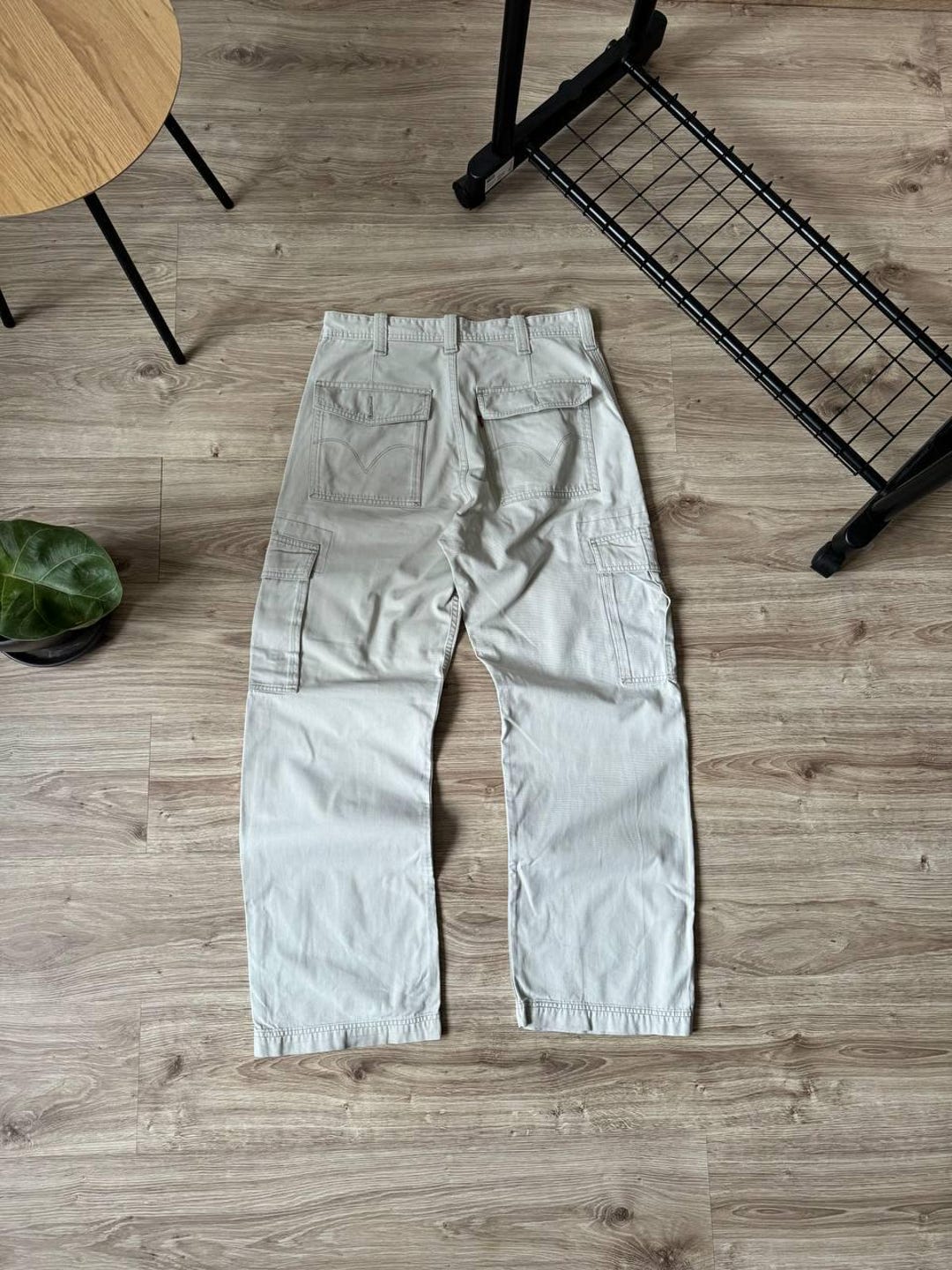 Vintage Y2K Levi's Cargo Multipocket Baggy Work Wear Pants