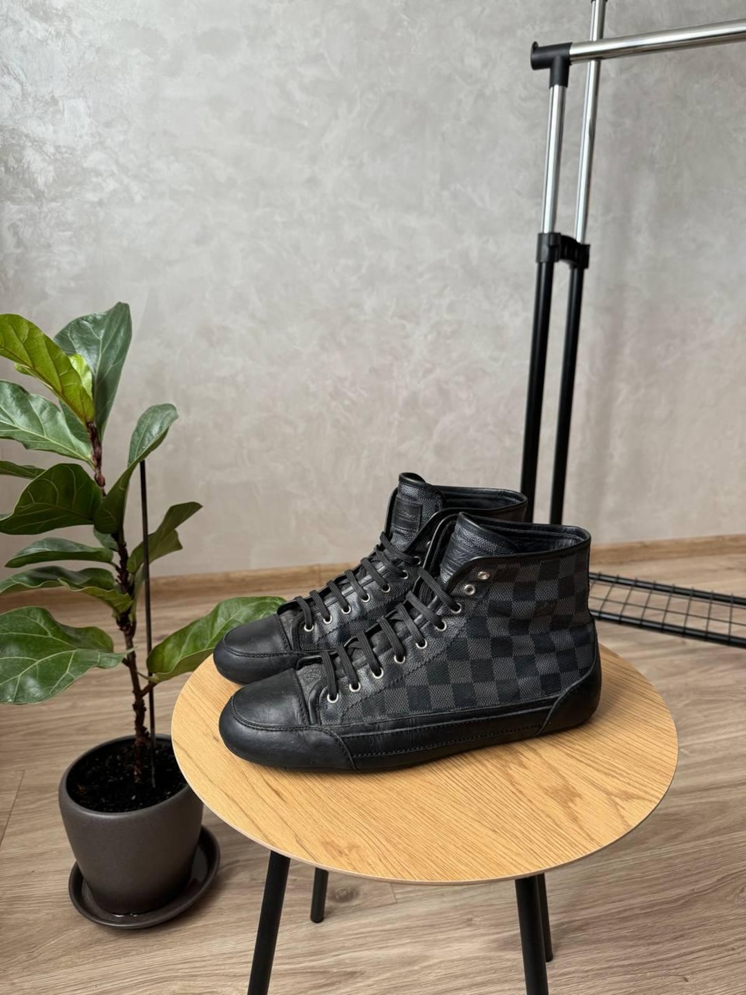 美品　LOUIS VUITTON GO 0035 レザースニーカー 黒　9 il_1080xN.6547922614_nk4g.jpg