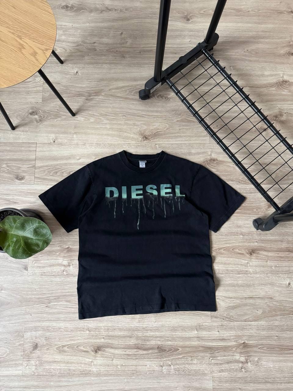 トップス DIESEL splash short sleeve shirt y2k Y2k Diesel Tshirt - Etsy