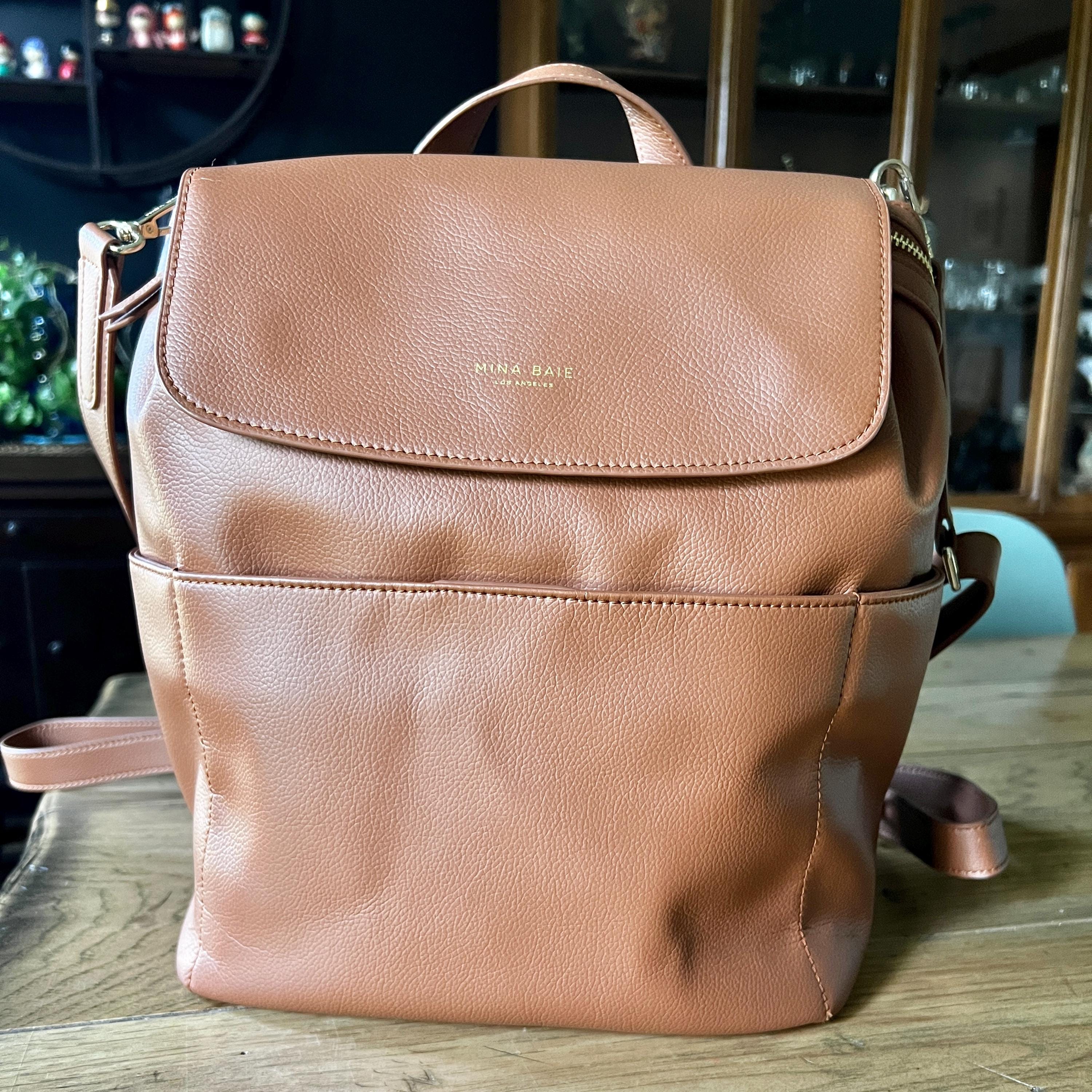 Mina Baie: Kinney Full Backpack (vegan Leather) - Transitional