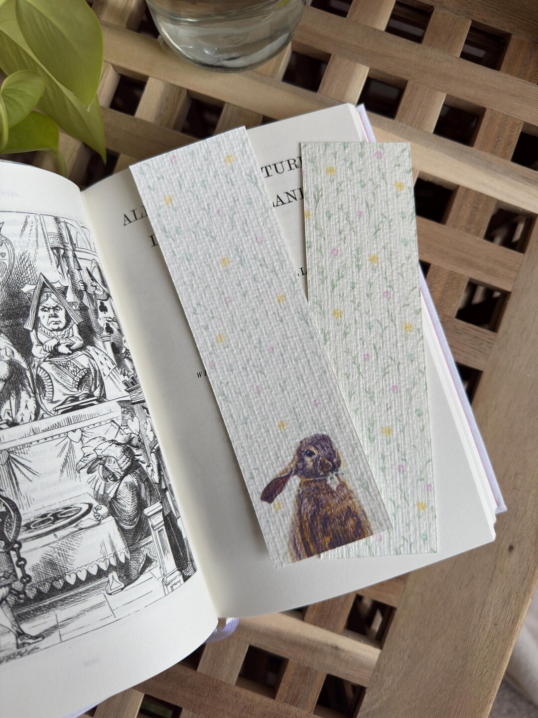 Bunny Rabbit Bookmark - Bookish Gifts for Animal Lovers - Etsy