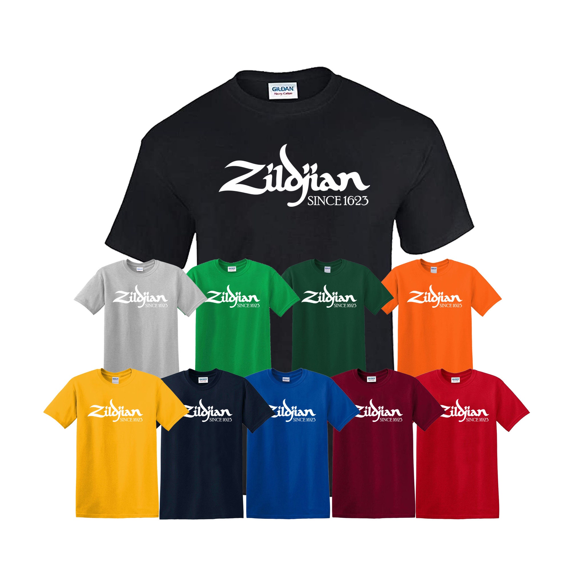 Zildjian T Shirt - Etsy