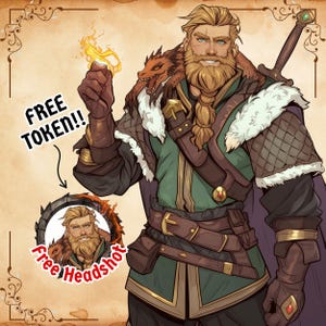 Custom dnd Commission Art, dnd Character, dnd Portrait, Dungeons and Dragons, dnd Dice, dnd gifts, Baldurs Gate